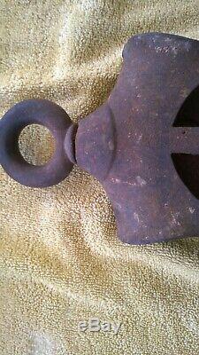 VINTAGE ANTIQUE THE SUPERIOR DRILL CO PULLEY springfield ohio