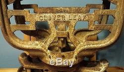 VTG Myers Clover Leaf Rare H-294 Unloader Hay Trolley 1908 Patent All Original