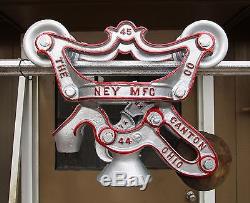 Vtg Ney Mfg Maleable Cast Iron #44-45-46 Barn Hay Carrier-trolley
