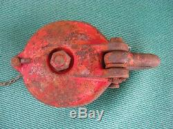 Vintage 6 Snatch Farm Rigging Block and Tackle Pulley Japan