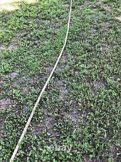 Vintage Antique Hemp Rope Nautical Farm Barn 1 Thick 280' Over ONE Acre Long
