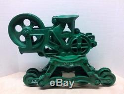 Vintage/Antique Olson Cast Iron Hay Trolley Barn Pulley Farm Tool Hay Carrier