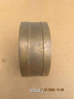 Vintage Brass 5-5/16 X 2-1/4 Flat Belt Pulley 3/4'' Bore Steam Engine Hit Miss