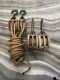Vintage Double Wooden Pulleys 2 Sets