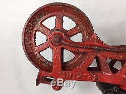 Vintage F. E. Myers & Bro Cast Iron Barn Hay Trolley Pulley