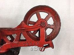 Vintage F. E. Myers & Bro Cast Iron Barn Hay Trolley Pulley
