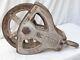 Vintage Large Cast Iron Huge Pulley's from the San Francisco Wharf 30 long