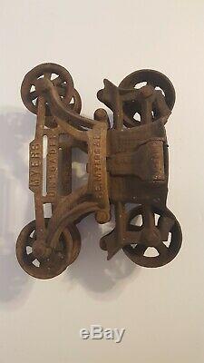 Vintage Myers Hay Unloader H-250 Cast Iron Trolley