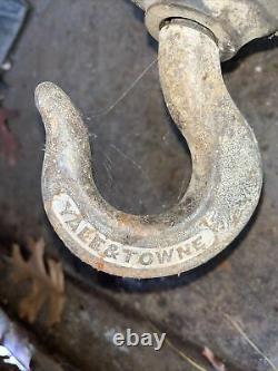 Vintage Yale & Towne Chain Hoist 1 Ton