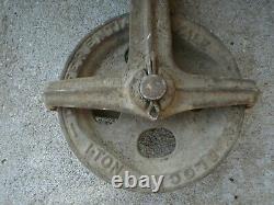 Vintage Yale and Towne 1-Ton Chain Block Differential Very Good Condition