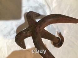 Vintage steel Grapple hook