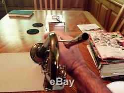 Vintage trumpet made by W. M. Frank co. Chicago ill. Artist model