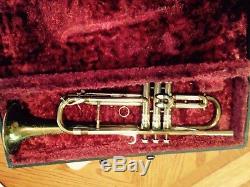 Vintage trumpet made by W. M. Frank co. Chicago ill. Artist model