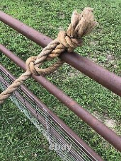 Vtg Antique Hemp Rope Nautical Farm Barn 3/4+ 150' Worlds Longest Rope Swing
