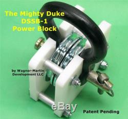 WIRE ROPE CABLE PULLEY DSSB-1 Double Sheave Snatch Block & Tackle 16,000 lbs