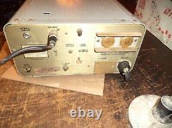 WORKING Sonar FS-23 Vintage Tube Type High End CB Radio Base Station with mic