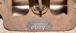 Whitman & Barnes hay trolley & pulley diamond No 4 Akron OH collectible tool