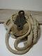 XX Rare! H127-1 Pulley with Old Rope